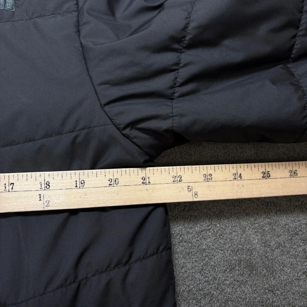 The North Face Jacket Mens Medium Black Junction Insulated Puffer Full Zip